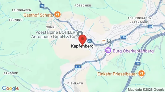 Houses for rent i Kapfenberg - kort over placeringen