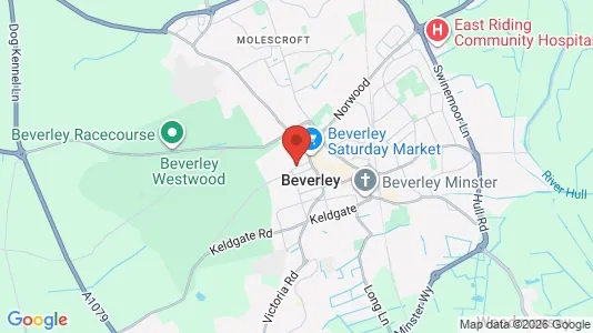 Apartments for rent i Beverley - North Humberside - kort over placeringen