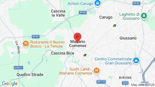 Apartments for rent i Mariano Comense - kort over placeringen
