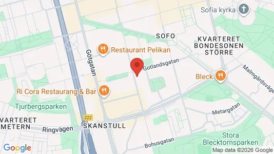 Apartments for rent i Södermalm - kort over placeringen