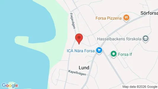 Apartments for rent i Hudiksvall - kort over placeringen