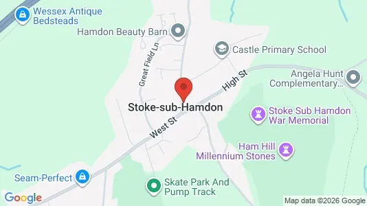 Apartments for rent i Stoke-sub-Hamdon - Somerset - kort over placeringen