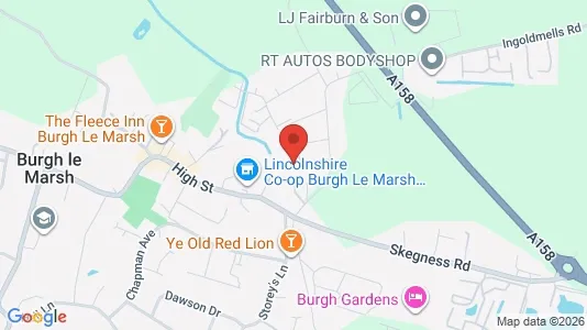 Apartments for rent i Skegness - Lincolnshire - kort over placeringen
