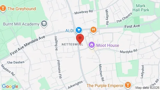 Apartments for rent i Harlow - Essex - kort over placeringen