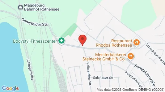 Apartments for rent i Magdeburg - kort over placeringen