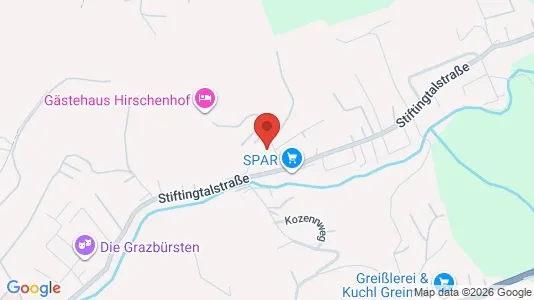 Apartments for rent i Eggersdorf bei Graz - kort over placeringen