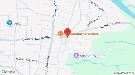 Apartments for rent i Wolfurt - kort over placeringen