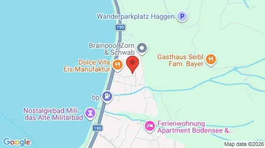 Apartments for rent i Bregenz - kort over placeringen