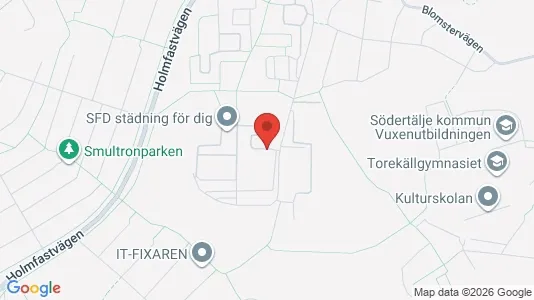 Apartments for rent i Södertälje - kort over placeringen