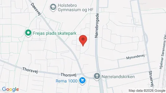 Apartments for rent i Holstebro - kort over placeringen