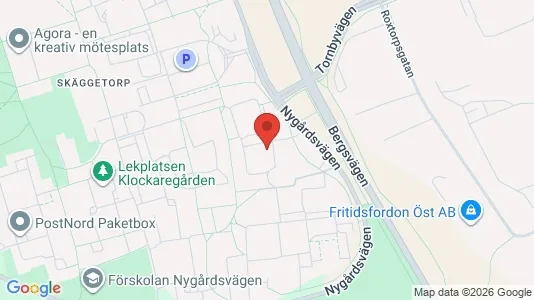 Apartments for rent i Linköping - kort over placeringen