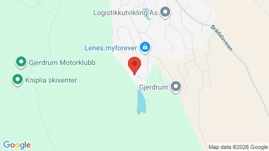 Apartments for rent i Gjerdrum - kort over placeringen