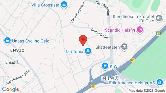 Apartments for rent i Oslo Gamle Oslo - kort over placeringen