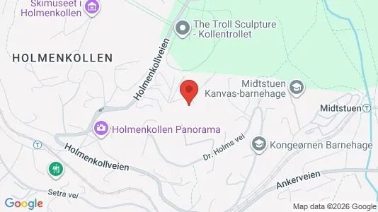 Apartments for rent i Oslo Vestre Aker - kort over placeringen