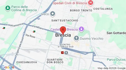 Apartments for rent i Brescia - kort over placeringen