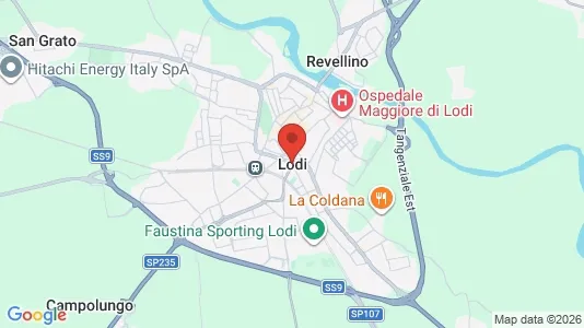 Apartments for rent i Lodi - kort over placeringen
