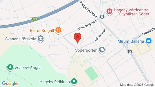 Apartments for rent i Norrköping - kort over placeringen
