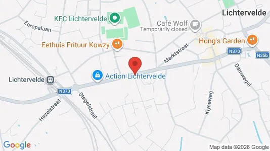 Apartments for rent i Lichtervelde - kort over placeringen