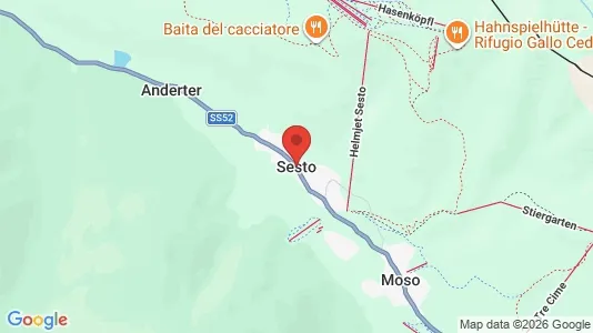 Apartments for rent i Sesto - kort over placeringen
