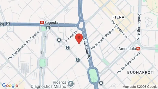 Apartments for rent i Milano Zona 7 - Baggio, De Angeli, San Siro - kort over placeringen