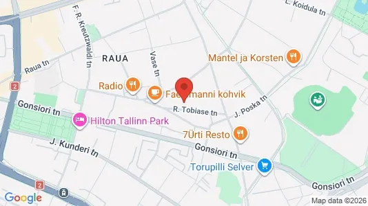 Apartments for rent i Tallinn Kesklinna - kort over placeringen