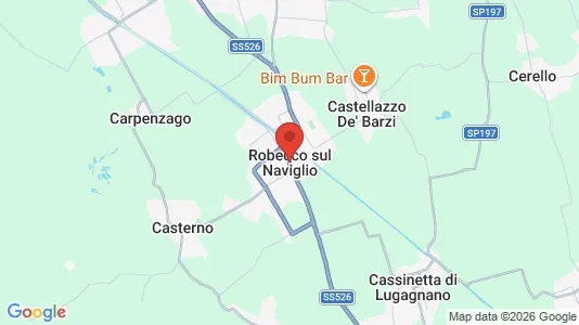 Apartments for rent i Robecco sul Naviglio - kort over placeringen