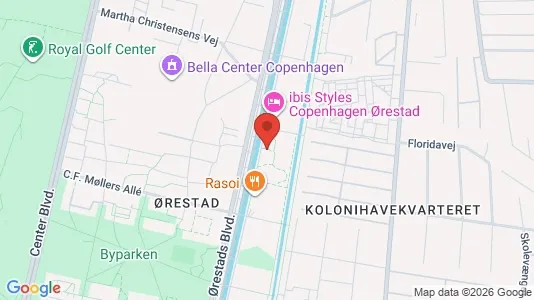 Apartments for rent i Copenhagen S - kort over placeringen