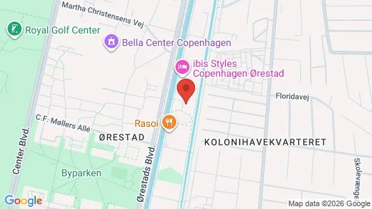 Apartments for rent i Copenhagen S - kort over placeringen
