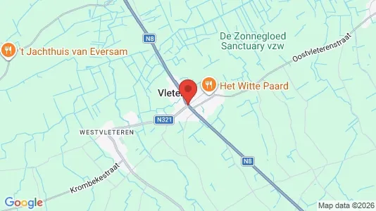 Apartments for rent i Vleteren - kort over placeringen