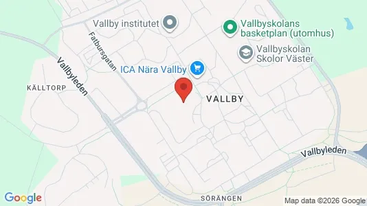 Apartments for rent i Västerås - kort over placeringen