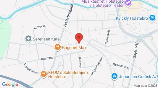 Apartments for rent i Holstebro - kort over placeringen