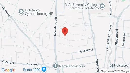 Apartments for rent i Holstebro - kort over placeringen