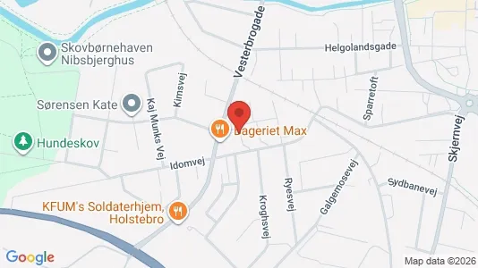 Apartments for rent i Holstebro - kort over placeringen