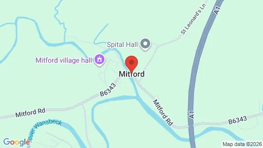 Apartments for rent i Morpeth - Northumberland - kort over placeringen