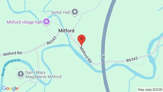 Apartments for rent i Morpeth - Northumberland - kort over placeringen