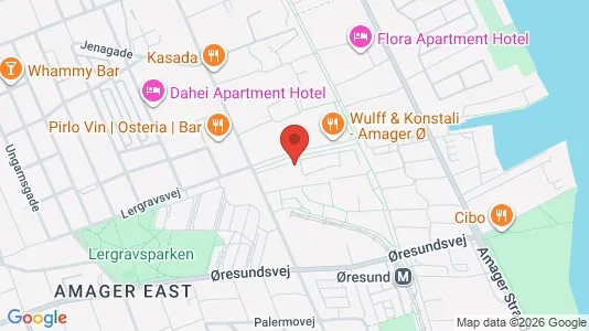 Apartments for rent i Copenhagen S - kort over placeringen