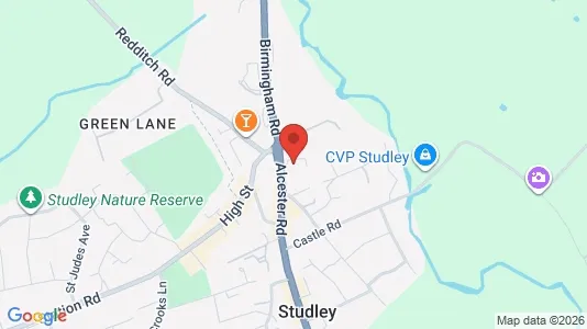 Apartments for rent i Studley - Warwickshire - kort over placeringen