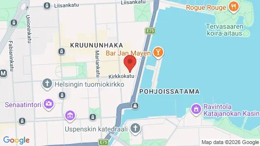 Rooms for rent i Helsinki Eteläinen - kort over placeringen