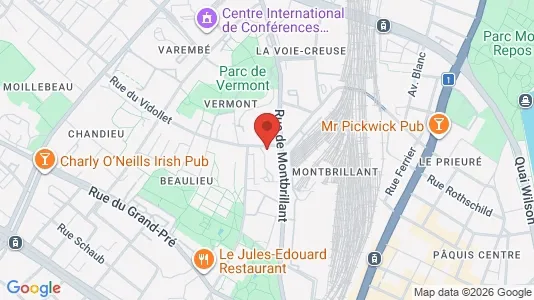 Apartments for rent i Geneva Petit-Saconnex - kort over placeringen