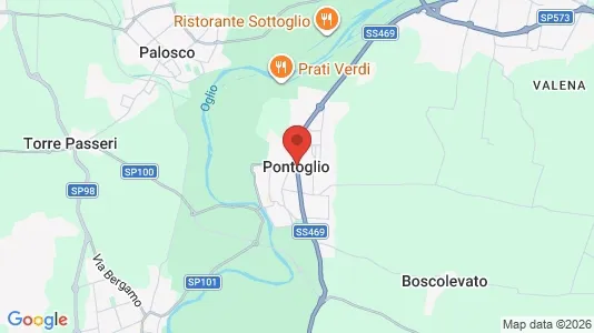 Apartments for rent i Pontoglio - kort over placeringen
