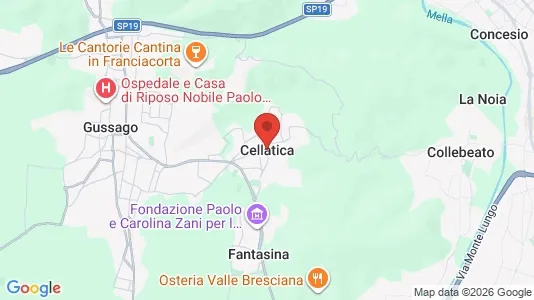 Apartments for rent i Cellatica - kort over placeringen