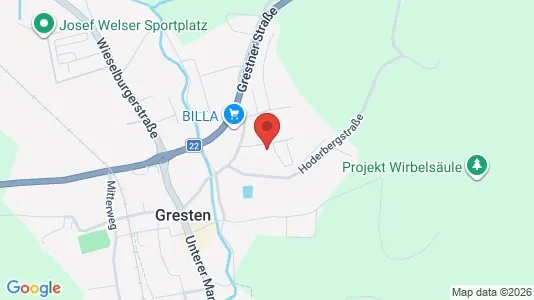 Apartments for rent i Gaming - kort over placeringen
