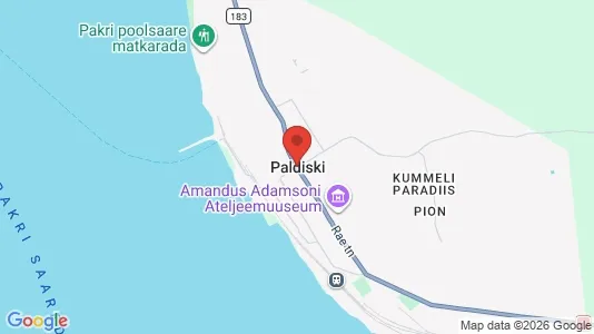 Houses for rent i Paldiski - kort over placeringen