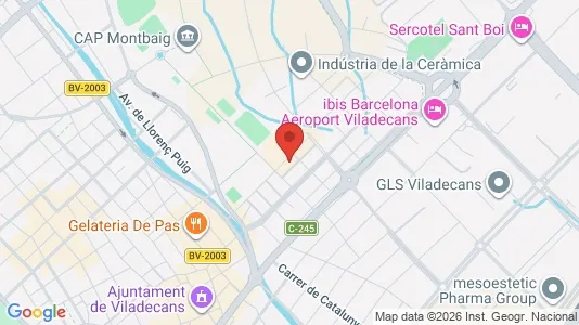 Apartments for rent i Zaragoza - kort over placeringen