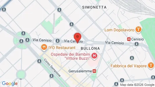 Apartments for rent i Milano Zona 1 - Centro storico - kort over placeringen