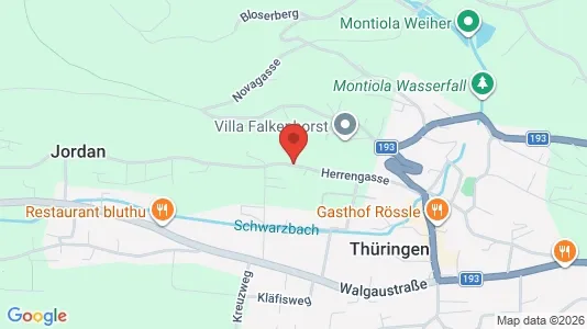 Apartments for rent i Thüringen - kort over placeringen