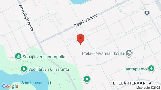 Apartments for rent i Tampere Kaakkoinen - kort over placeringen