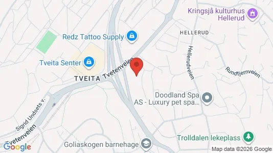Apartments for rent i Oslo Østensjø - kort over placeringen