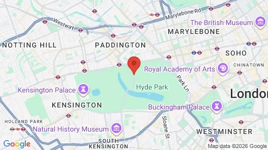 Houses for rent i London W2 - kort over placeringen