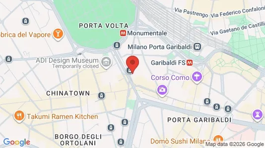 Apartments for rent i Milano Zona 1 - Centro storico - kort over placeringen